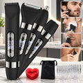 4-in-1 Electric Trimmer Shaver Set for Men Hair Beard Nose Body Grooming Kit